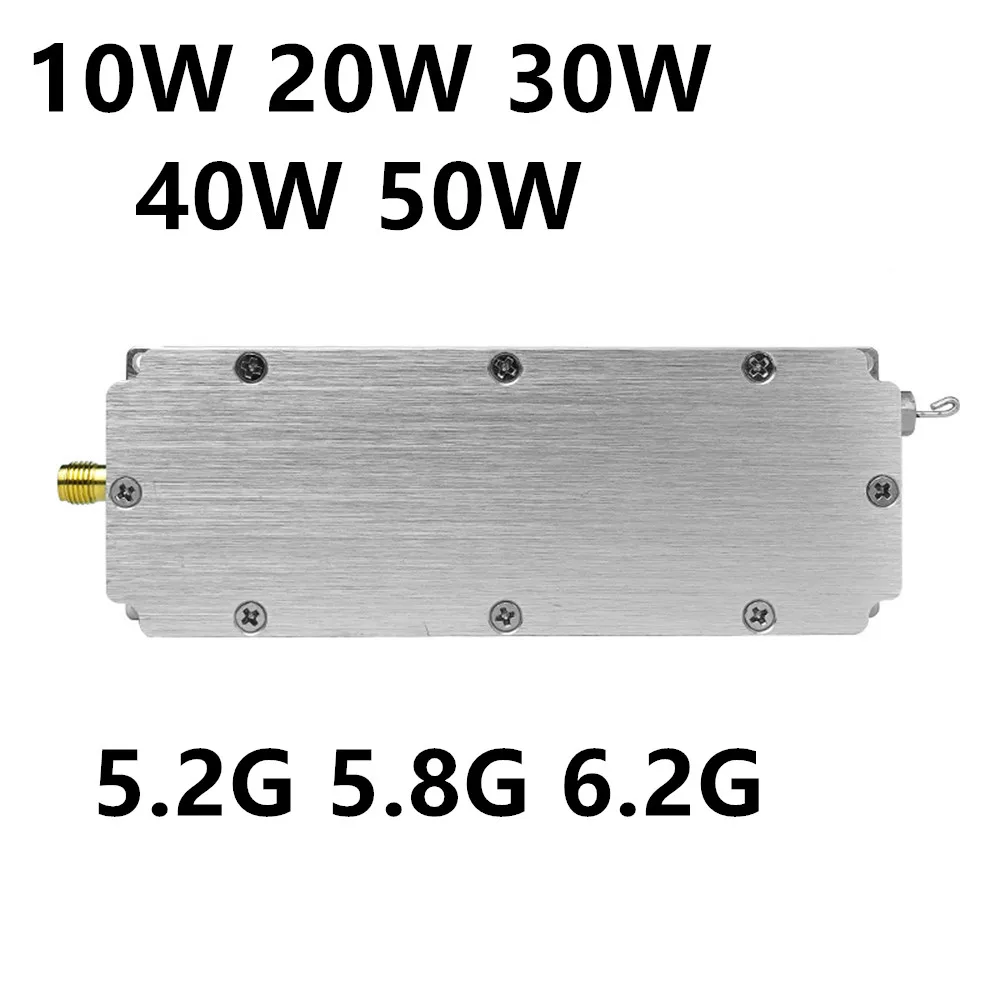 10W 20W 30W40W50W drne เคาน์เตอร์ไดรฟ์ RF โมดูลเครื่องขยายเสียง900M2.4 5.2 5.8 6.2สำหรับ A