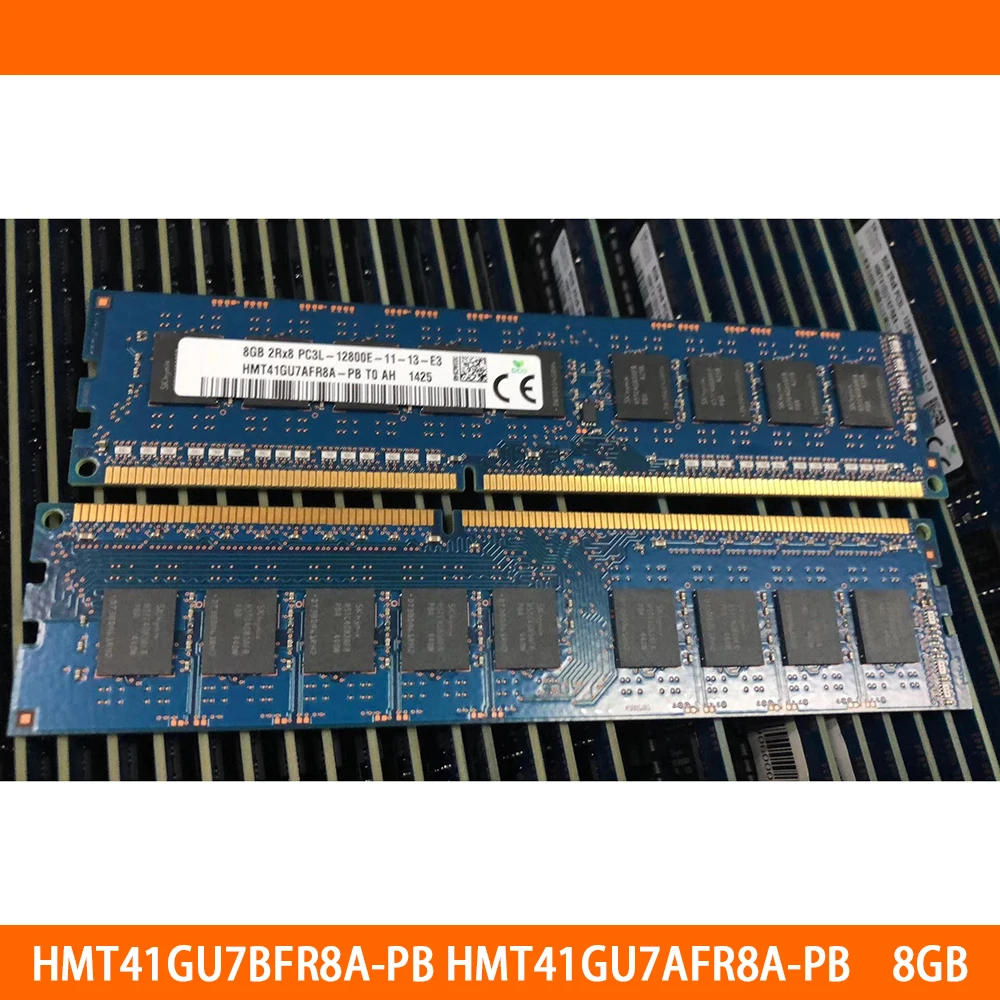 

1PCS 2RX8 PC3L-12800E-11-13-E3 HMT41GU7BFR8A-PB HMT41GU7AFR8A-PB 8GB 1600 RAM For SK Hynix Memory High Quality Fast Ship