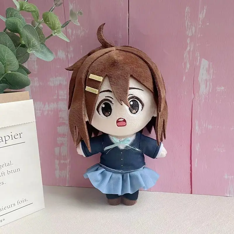 20cm-japanese-anime-hirasawa-yui-facial-embroidery-q-version-plush-filling-doll-bedside-decoration-anime-enthusiast-collection
