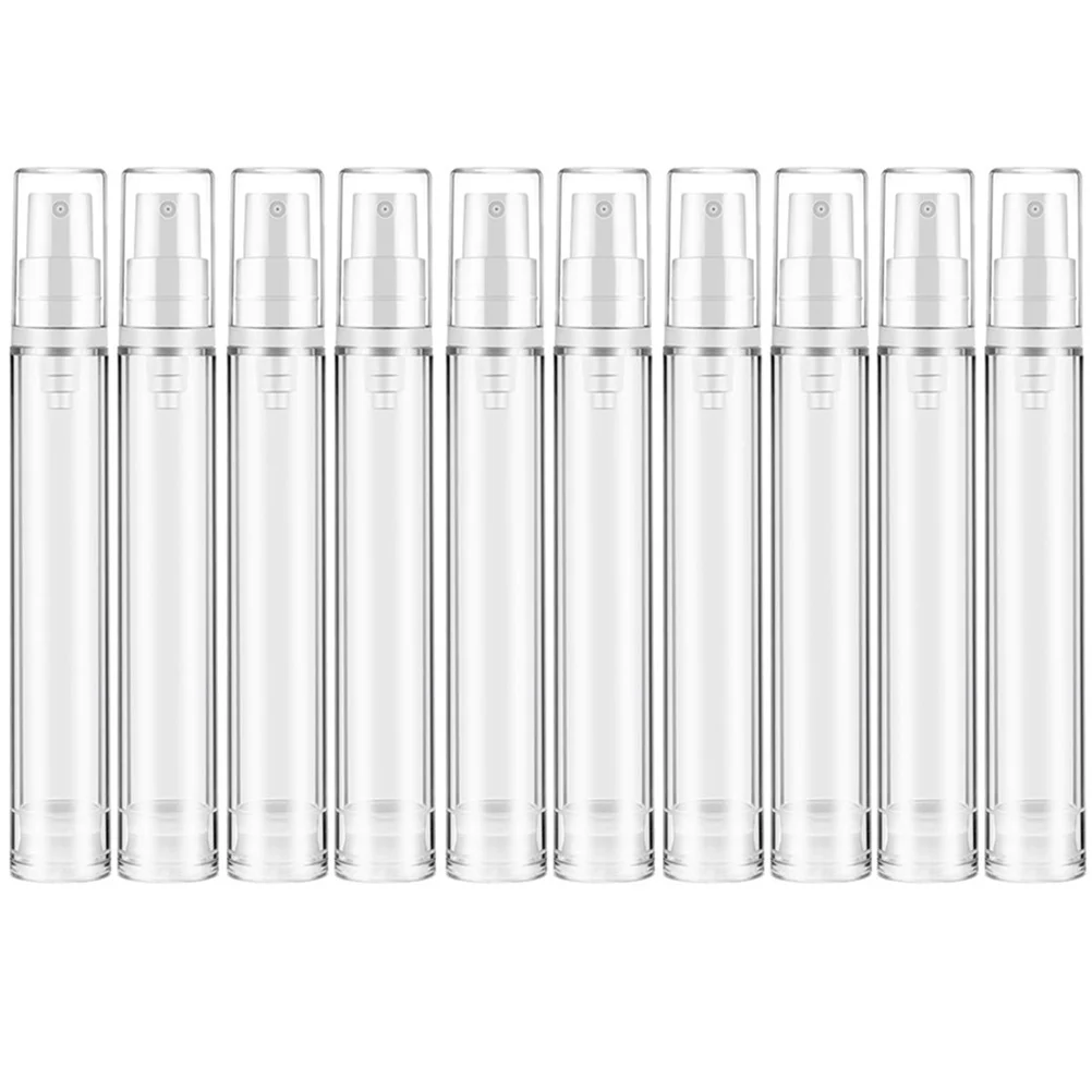 

10pcs 15Ml Portable Spray Bottle For Liquid Storage Reusable Leakproof Plastic Dispensing Mist Sprayer Refillable