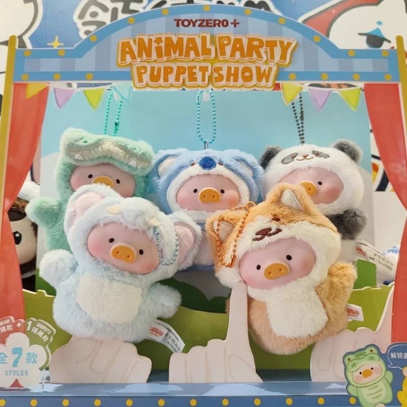 

Консервированная свинья LuLu Pig, серия «Лесной театр», слепая коробка, виниловая подвеска для лица, модная игра, подарок ручной работы, загадочная коробка, персонаж аниме