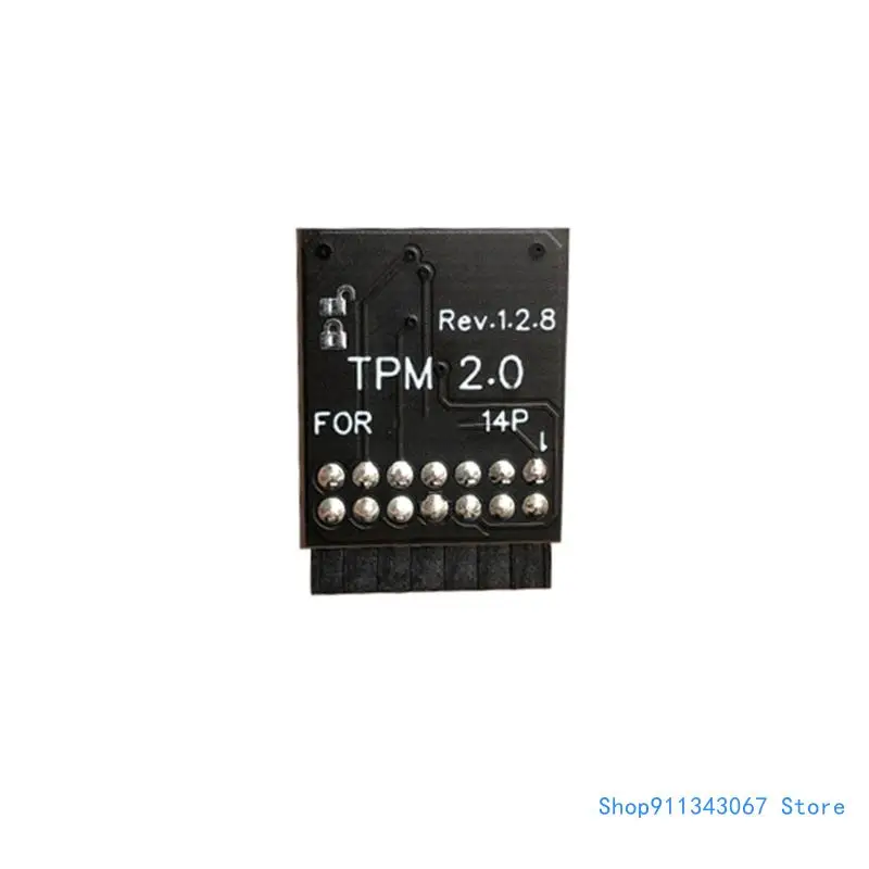 

TPM2.0 Encryption Security Module 14Pin TPM2.0 Module Cryptographic Processor Drop shipping