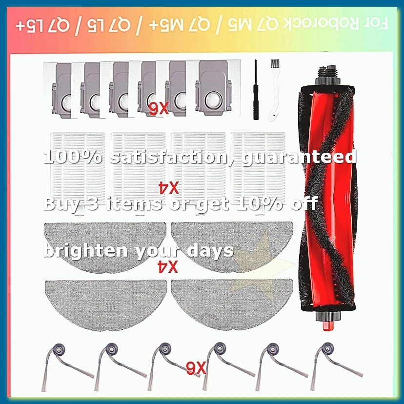 Accessories for M5 / M5+ / L5 / L5+ Vacuum Robot, Replacement Parts