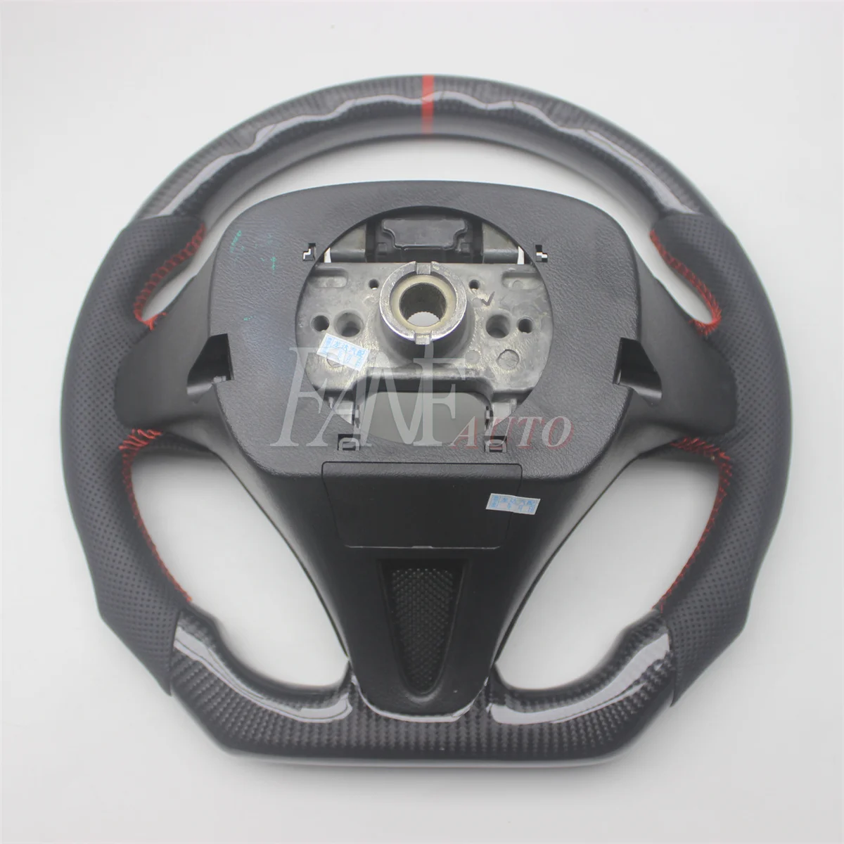 Replacement Real Carbon Fiber Steering Wheel with Leather for Honda Civic 8TH GEN 2006-2011