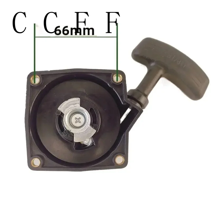 PB-650、PB-651、PB-755、PB-770バックパックブロワースターター、ハンドプルプレート、ジャンクションボックスアセンブリ、ブラックアクセサリーに適しています。