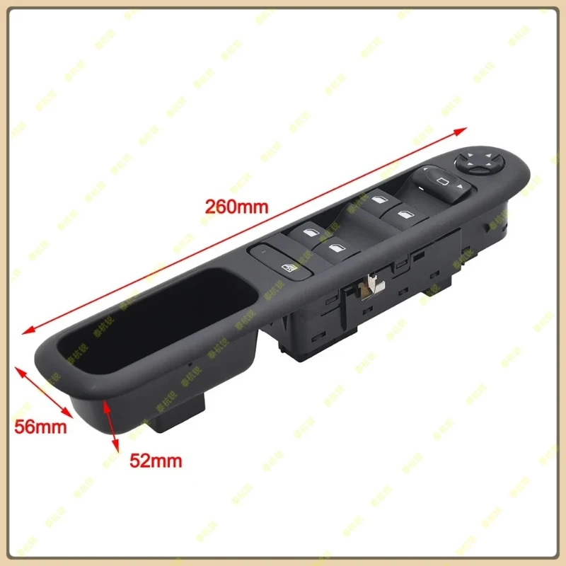 

96650621ZD 96650620ZD Front Left Car Master Window Switch For Peugeot 3008 5008 Wagon 2009-2016 96650621ZD 96650620ZD