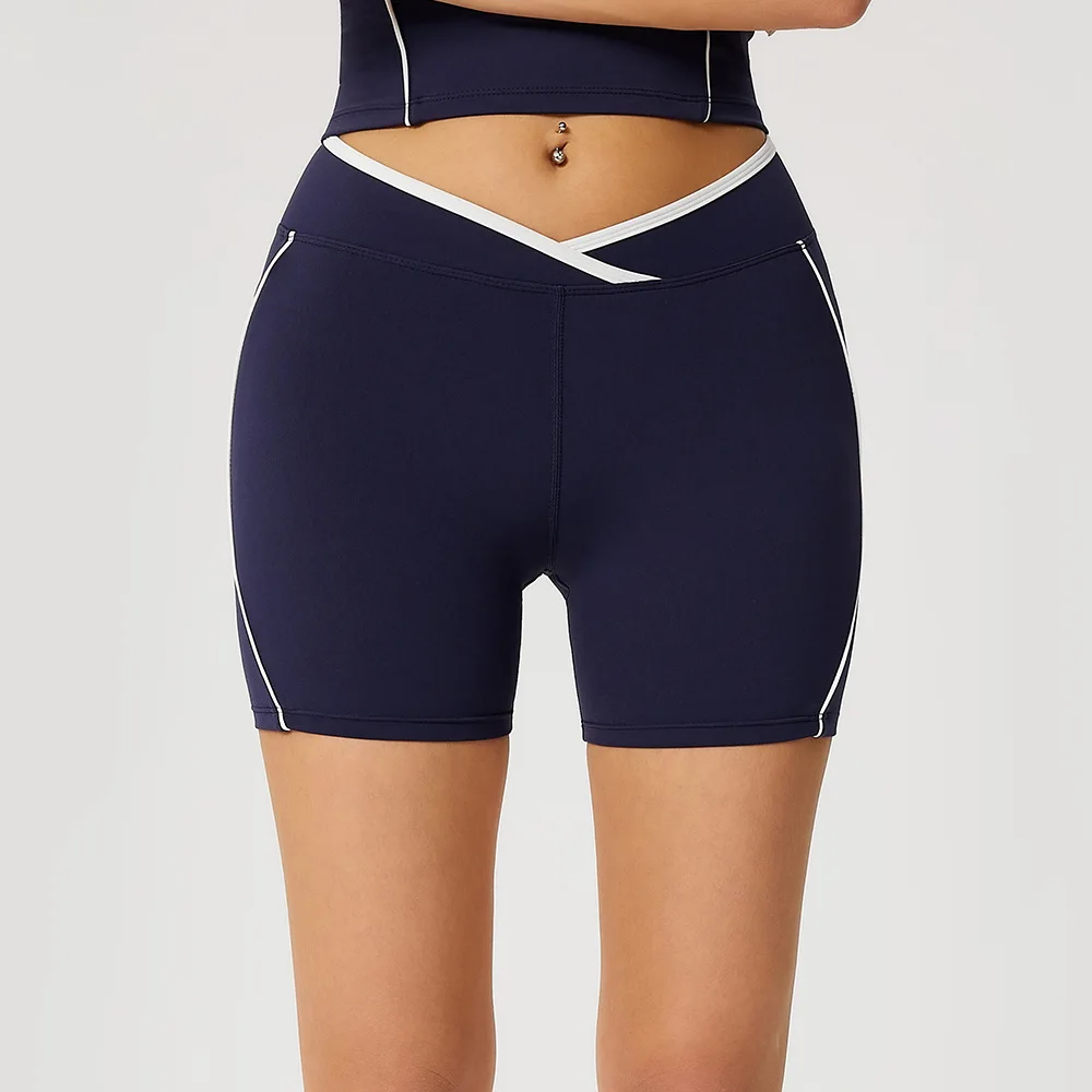 Yoga Shorts Women Summer Sports Shorts Gym Workout Shorts High Waist Push Up Fitness Sports Shorts Running Legging Cycling Short