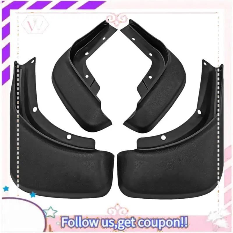 

Easy To Use 4PCS Car Mudguard Mud Flaps Splash Mud Guard Fender For Volvo XC60 2014-2017 Car Accessories