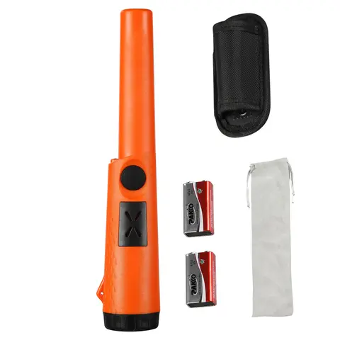 VEVOR Metal Detector Pinpointer IP66 Waterproof Handheld Pin Pointer Wand  Detection Depth 3Modes for Detecting