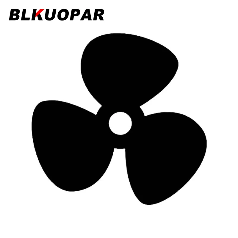 BLKUOPAR Fans Propellers Car Stickers Personality Vinyl Decal Scratch-Proof Anime Waterproof Surfboard Sunscreen Custom Printing