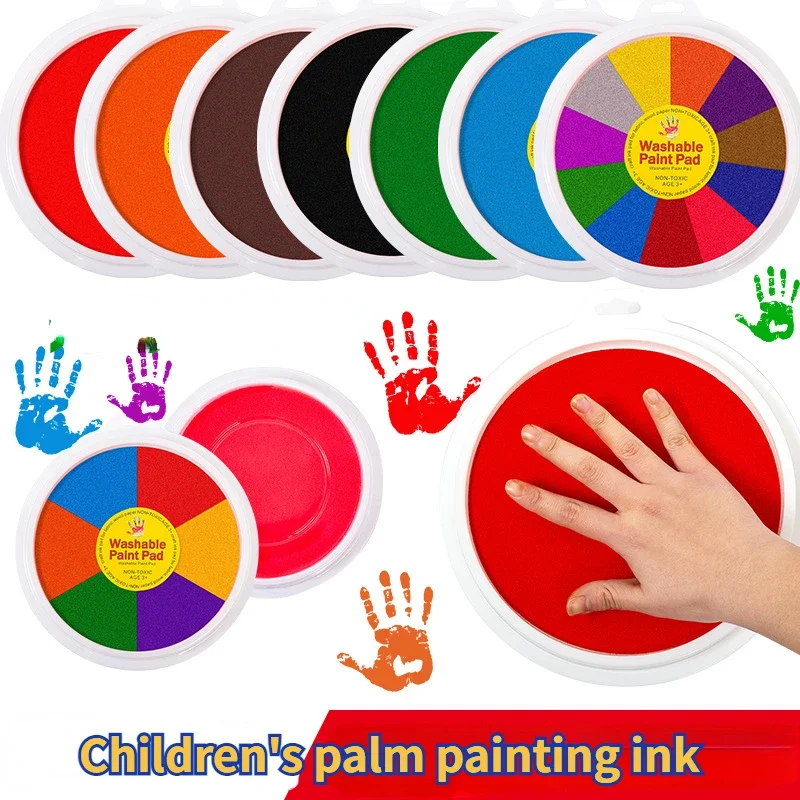 

1 Bag Baby Care Soft Air Drying Clay Baby Handprint Footprint Imprint Kit Casting Parent-Child Hand Inkpad Fingerprint 마일스톤