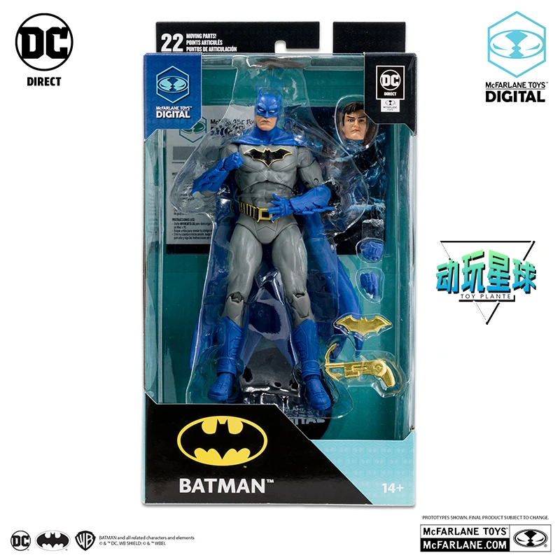 

Mcfarlane Dc комикс Бэтмен новорожденный аниме экшн-фигурка ПВХ Коллекционная модель суставов Игрушки для мальчиков Детский подарок на день рождения