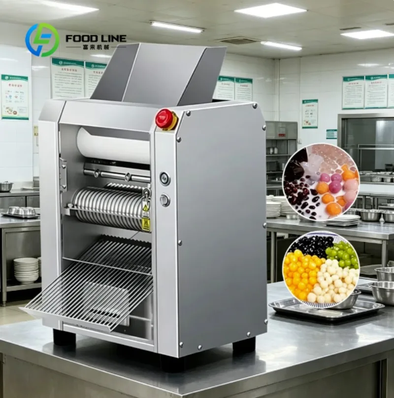 Compact Automatic Tapioca Pearl Machine for Business, Bubble Tea Maker for DIY Tapioca Pearls and Fresh Beverage Toppings