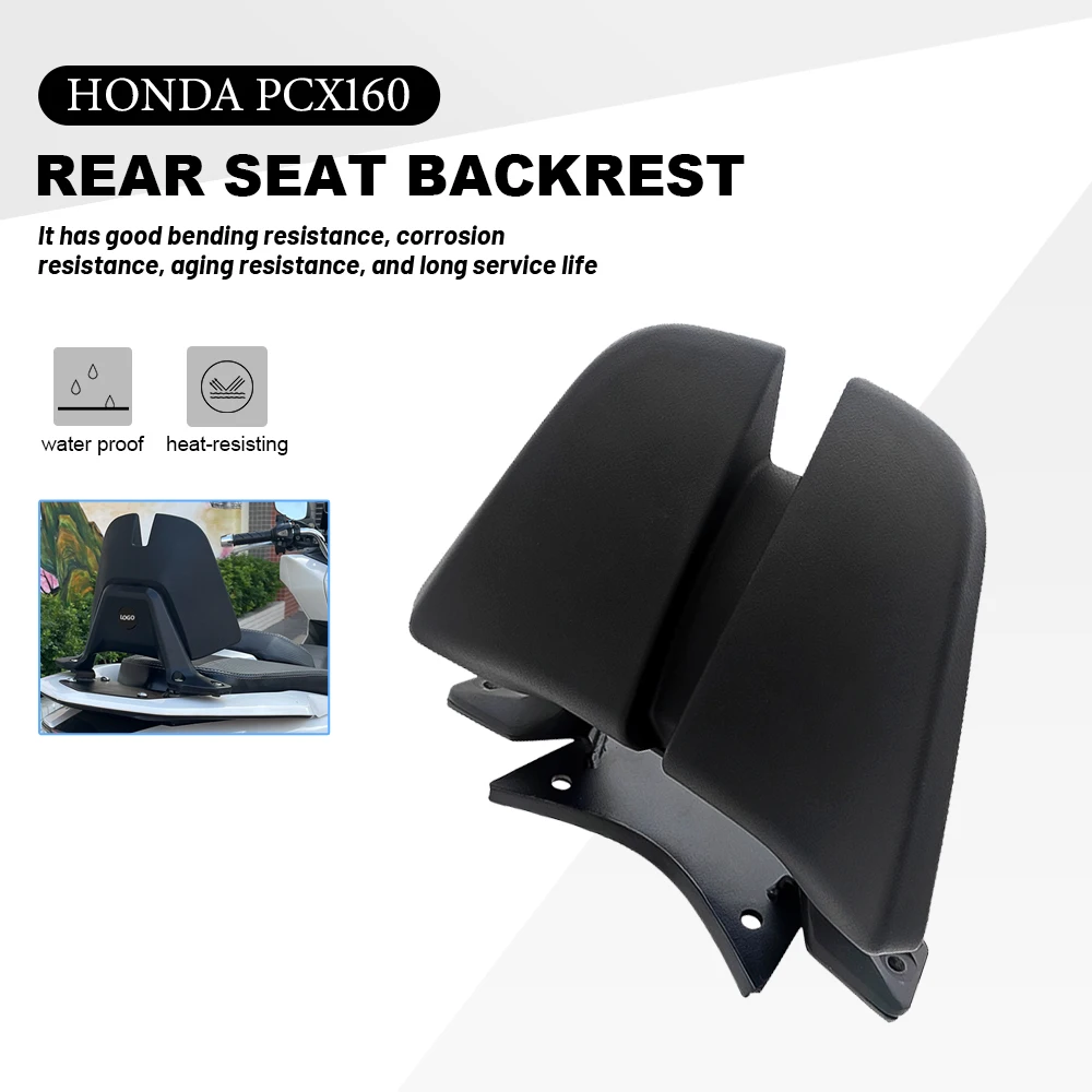 

Rear Seat Backrest Passenger For Honda PCX160 PCX 160 2021 2022 2023 2024 Motorcycle accessories Rack Luggage safety