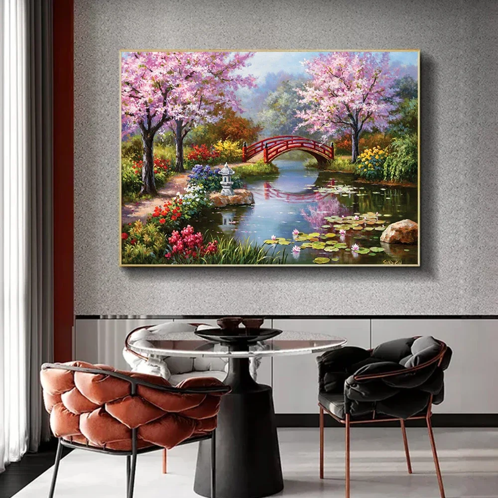 DIY Diamond Painting Round Landscape Cross Stitch Kit Embroidery Beach Picture Mosaic Art Diamond Painting New Collection 2022