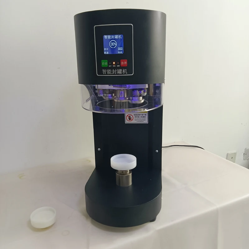 Máy Tính Để Bàn Hoàn Toàn Tự Động Đồ Uống Chai Có Thể Bia Có Thể Máy Hàn Kín Máy