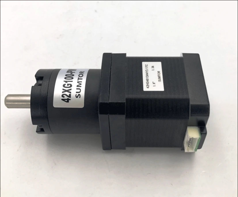 Nema 23 Stepper Motor Reducer Planetary Gearbox 40mm Step-down Gearbox moment force 4Nm Ratio 50/100/139