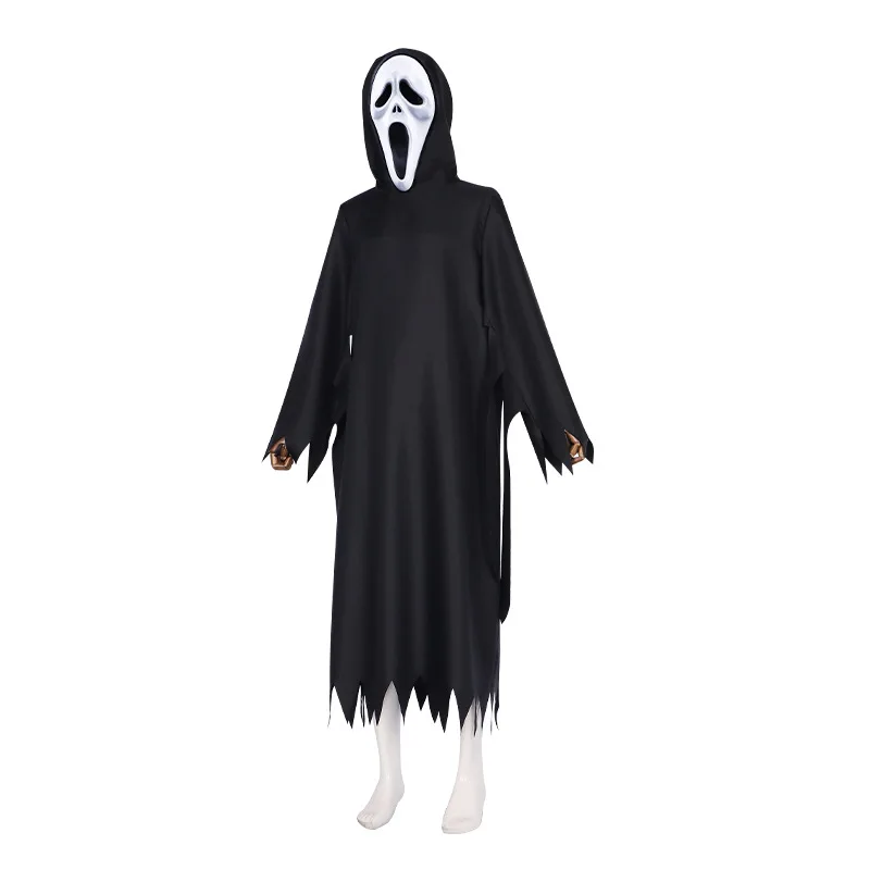 

Horror Movie Scr 6 Cosplay Costume loween Performance Ghost Mask Costume Funny And Scary Polyester Fiber 00% Women's F...