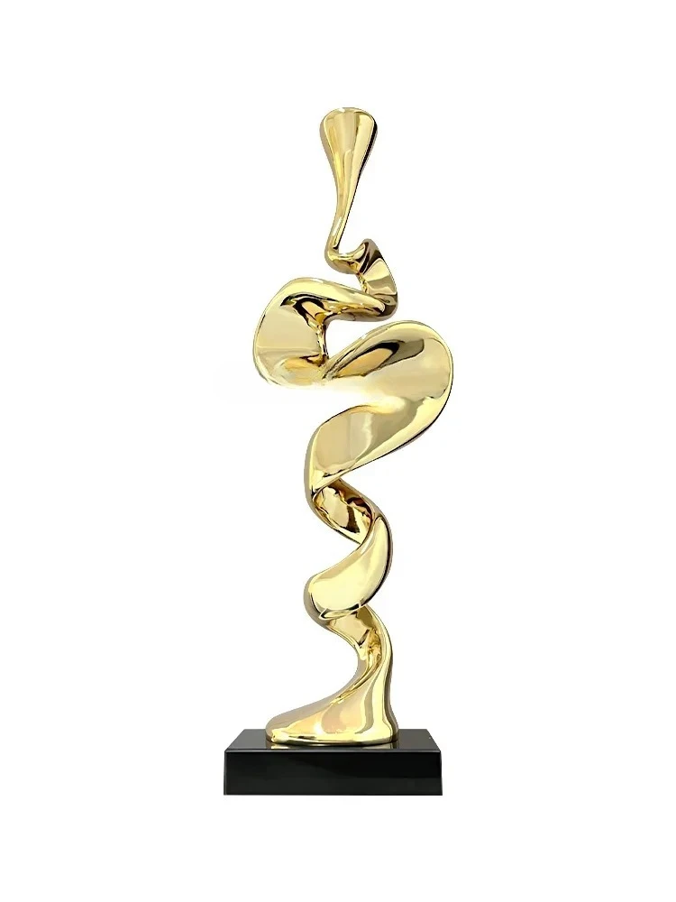 

Girly Modern Minimalistic Abstraction Decoration Living Room Entrance Office Transparent Resin Crafts