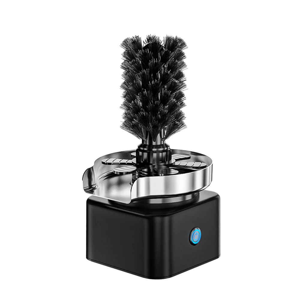 Automatic Cup Brush Cleaner High Pressure Cup Cleaner Sink Press Rotate Home Use Press Pressure Clear