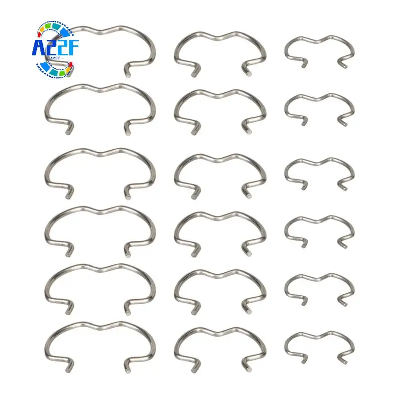 A22F-18Pcs 800-801 6-3/8Inch.6-1/2Inch.6-5/8Inch Quick Connector Clips Retaining Transmission Cooler Line Clips