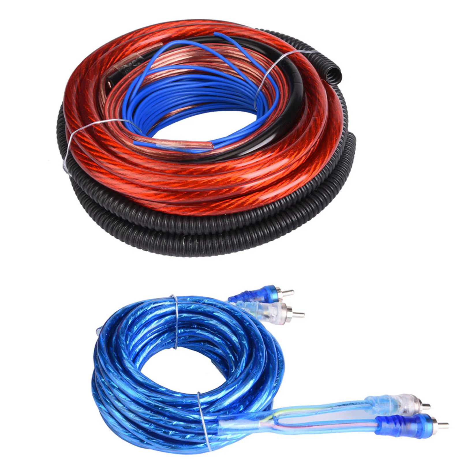 4 Guage 2800W Car Audio Subwoofer Amplifier Speaker Installation Wire Cable Kit  Suit Audio Speaker Installation Wire