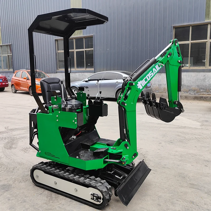 Customized 2024 High-Quality Globally famous brand engine Hydraulic mini excavator 1 ton for good price