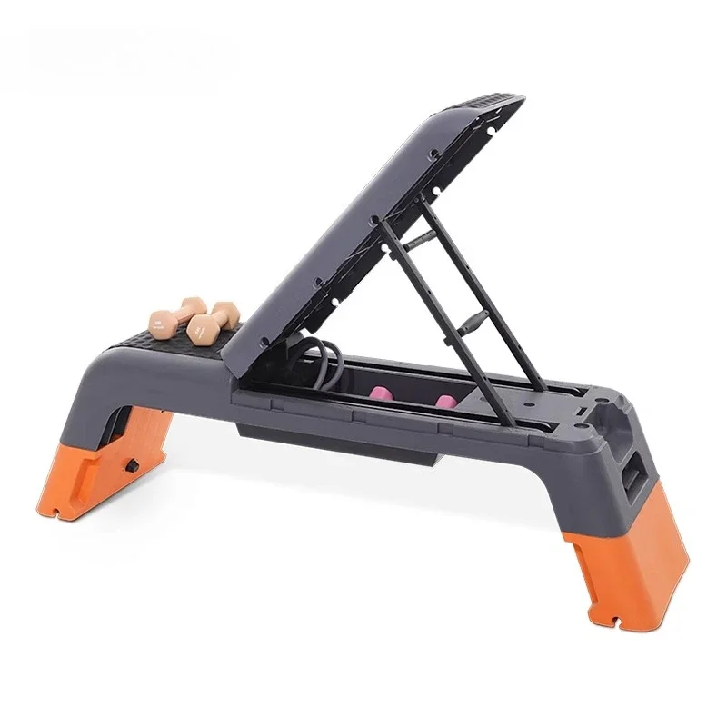 Gym Aerobic Step Board Multi-Function Weight Loss Rhythm Height Adjustable Step Fitness Platform for Dynamic Fitness Workouts