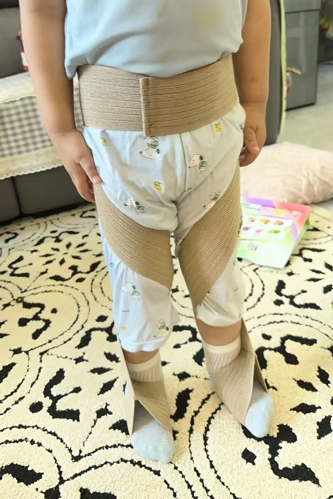1Set Adjustable Kids O/X Legs Correction Belt-Leg Foot Internal Rotation External Rotation Correction Belts