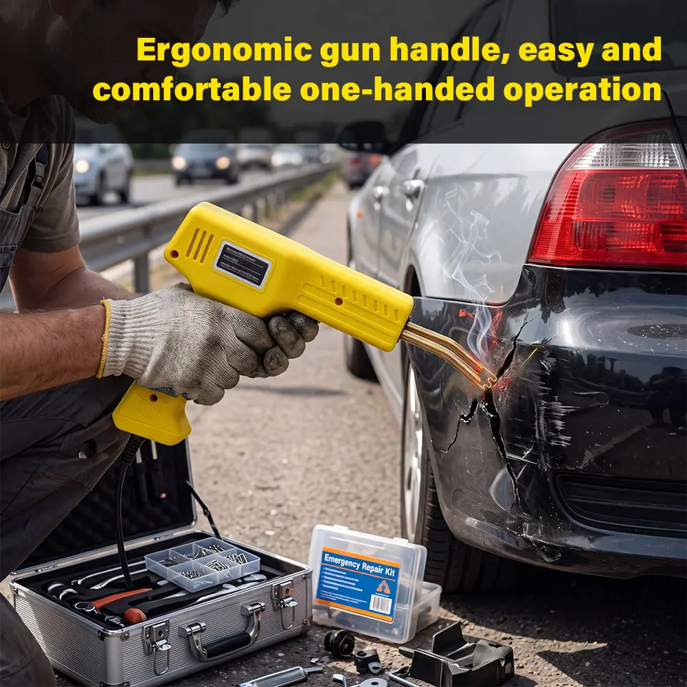 Hot Sell Hot Stapler Plastic Welding Machine Bumper Repair Kit Soldering Iron For Plastic Repair Car Bumper Repair Welding Gun