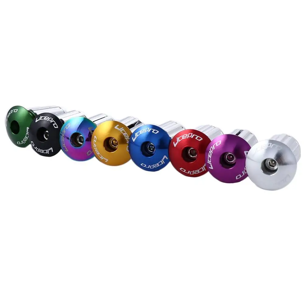 

Handlebar Caps Aluminum Alloy End Cap Expamsion Handle Grips Plugs Bike Bar Ends Plugs Bicycle Grip Handlebar End Caps