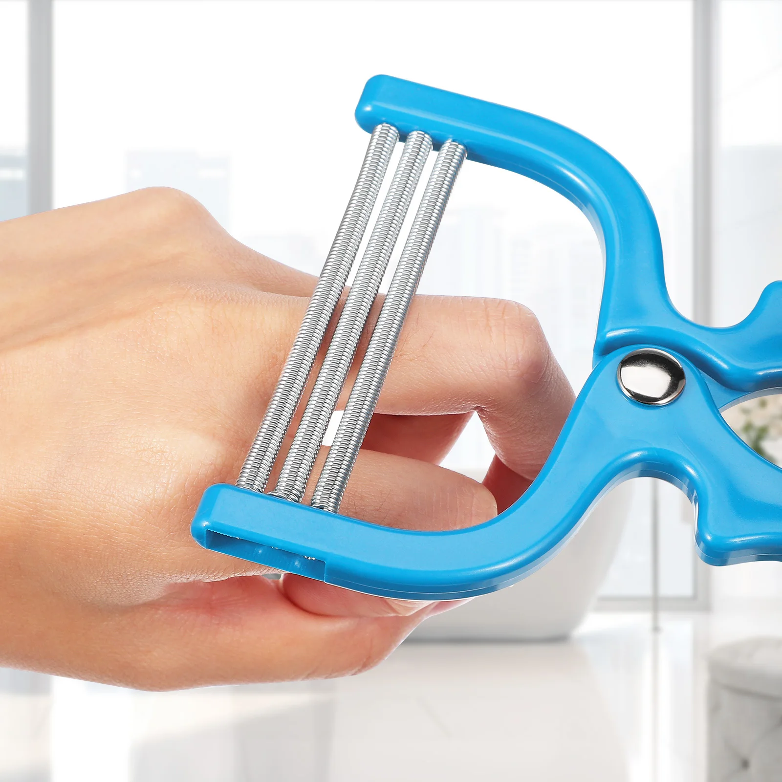 3 stuks handmatige gezichtsepilator gezichtshaarverwijderaar gezonde materialen veilig voor alle huidtypes wenkbrauwinrijger blauwe epilator