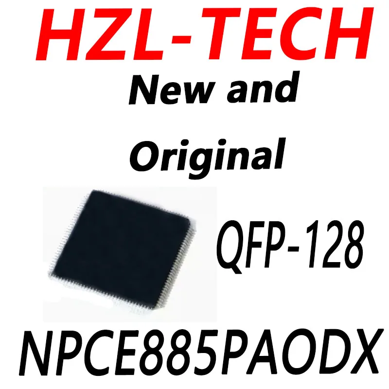 2PCS  NPCE885PA0DX NPCE885GA0DX QFP-128  NPCE885PAODX   NPCE885GAODX