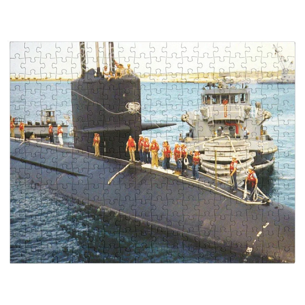 

USS BARBEL (SS-580) SHIP'S STORE Jigsaw Puzzle Custom Puzzles With Photo Customized Kids Gift