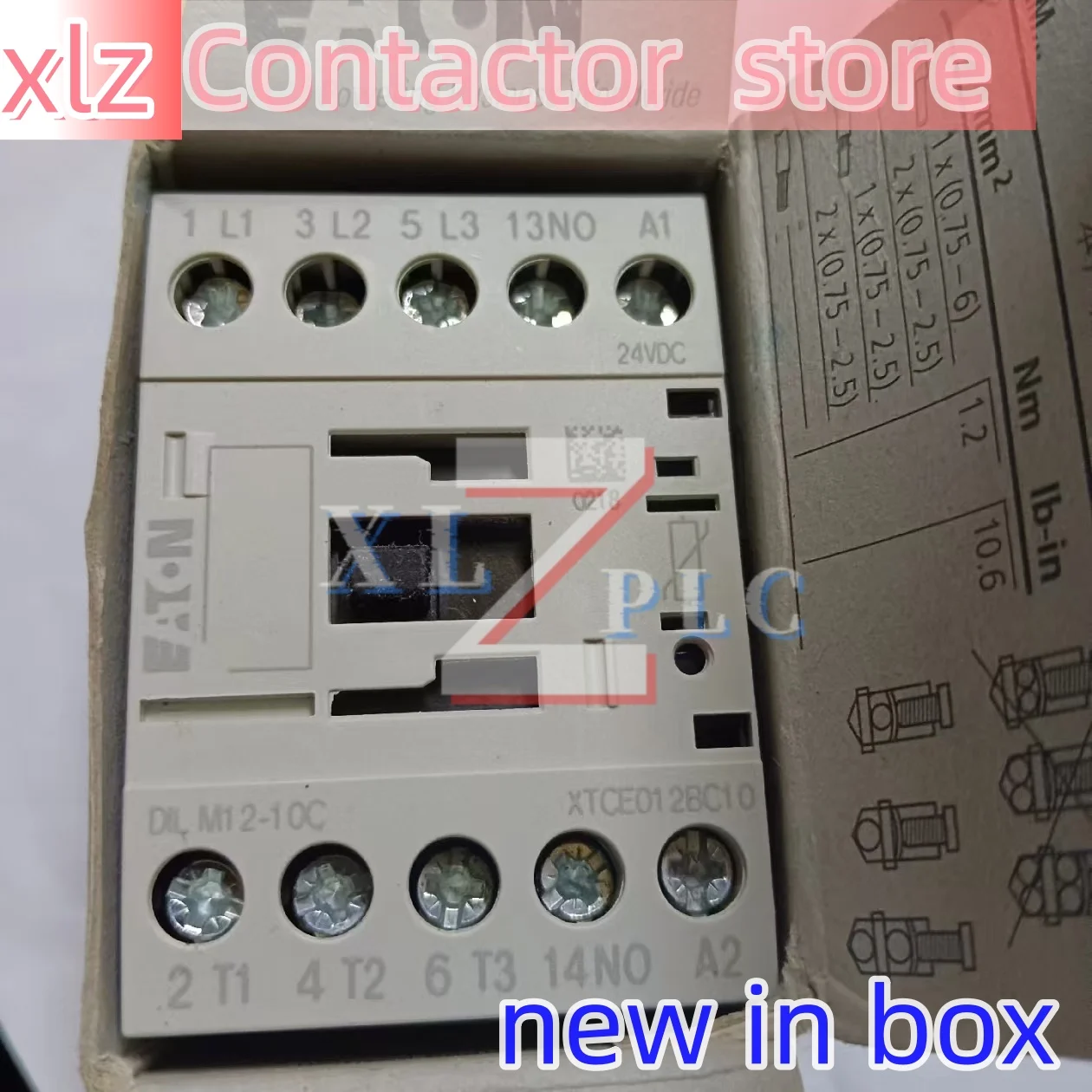 nuovo contattore originale DILM12-01C 24VDC DILM12-10 24VDC DILM12-10C 24VDC