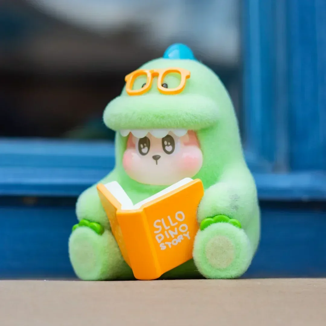 FINDING UNICORN THE SLLO Dinosaur Hair Dragon Serie Blind Box Original Toys Doll Cute Anime Figure Ornaments Gift