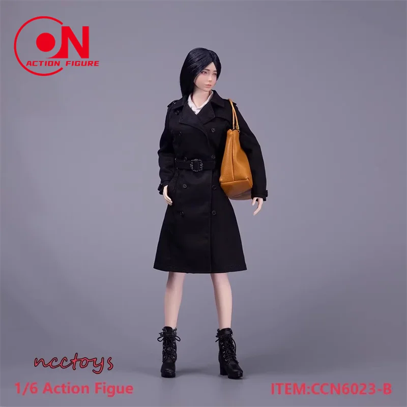 Ncctoys 1/6 CCN6023 سترة واقية أنثى أسود كاكي الملابس الخارجية الملابس نموذج صالح 12 ''الجندي TBL S07C S16A عمل الشكل الجسم