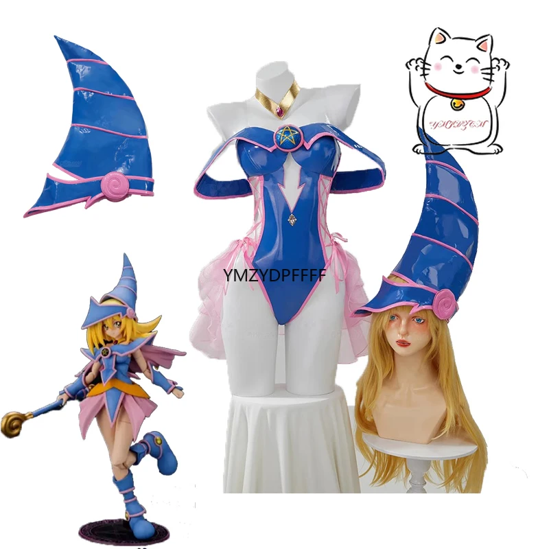 

Anime Sweet Macaron PU Leather Tight Costume Cosplay Costume Magic Girl Halloween Carnival Dress Up Costume