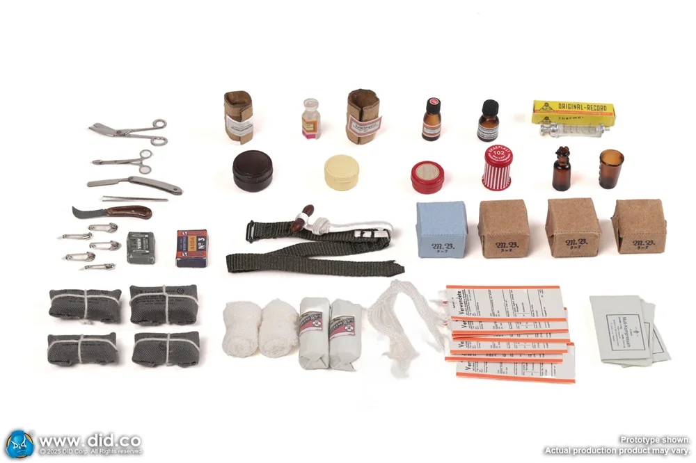 

1/6 Soldier Doll Medic Nurse Male Transport Accessories Toys Model Medic Tool Elements For 12" Figure Scene Component DID D80183