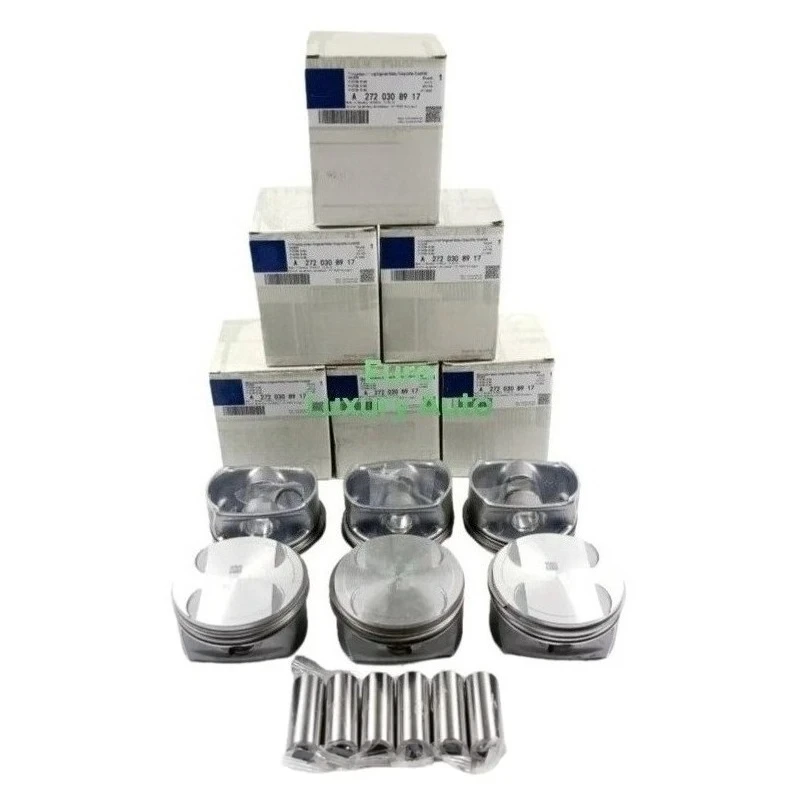Conjunto de pistón de motor OEM 1 pieza A2720308917 para mercedes-benz M272 Clase C Clase E CLS SLK ML GL Clase R 2,5/3,0/3,5l V6