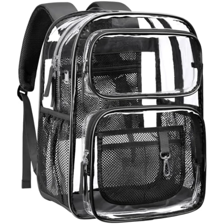 concert mini backpack Missnine Clear for Stadium Events, Small Clear Bag Stadium Approved PVC for Festivals, Sport Events (Classic, Black-Classic) Clear School Book Bag Stadium Approved Small Backpack Transparent Multifunction Shoulder Bags Drawstring Travel StudentAre you still looking for a bag backpack yourself or friends Clear Mini Backpack Stadium Approved,