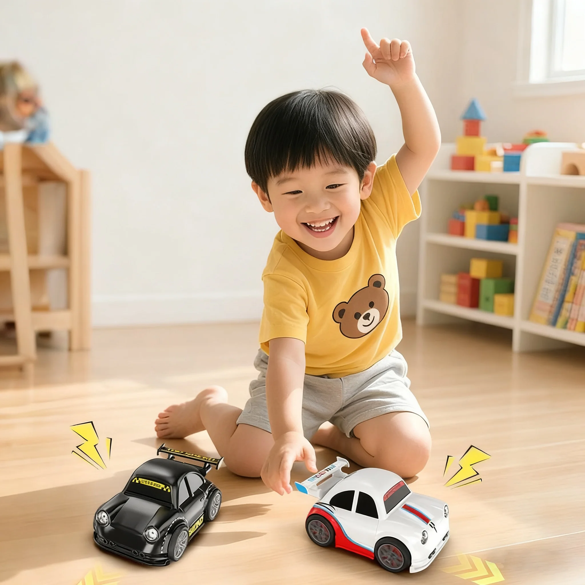 2026 New Sensor-Controlled Remote Car Toy Radio Gesture Induction Lights & Music RC Car 360° Drift Stunt Boy Birthday Gift