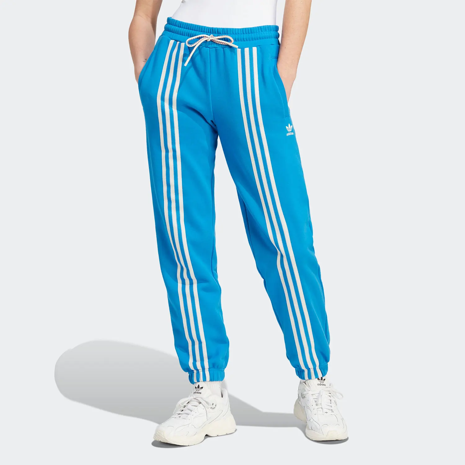 

Оригинальные женские повседневные спортивные брюки Adidas Clover с завязками на штанинах IK7852