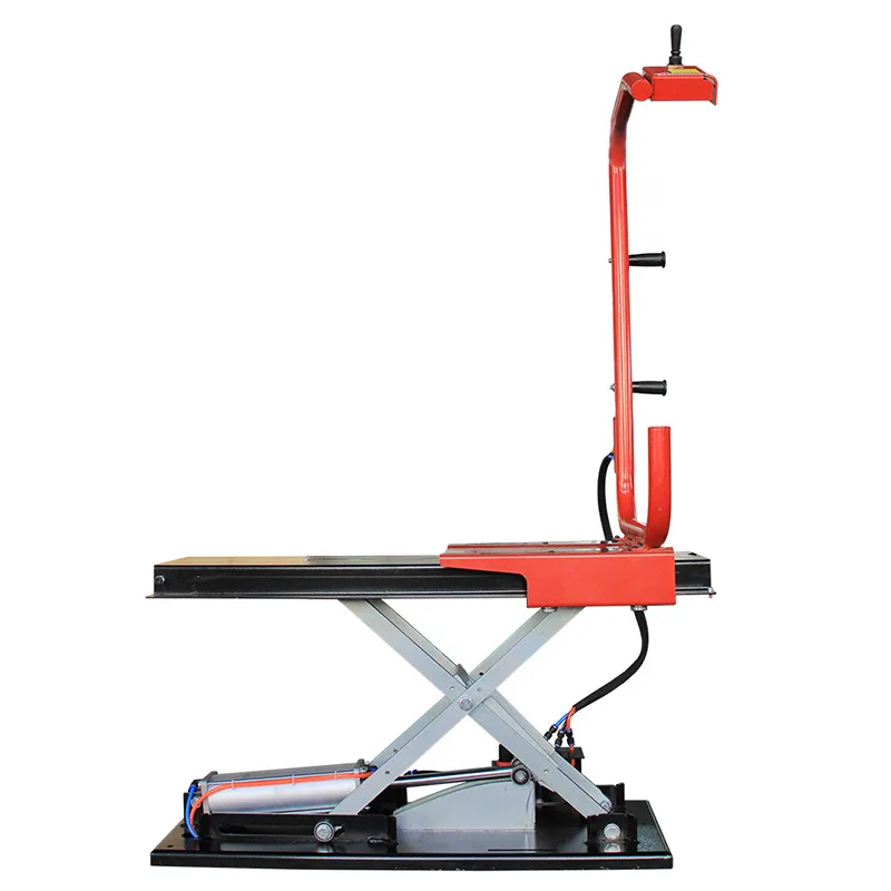 Pneumatic Tyre Wheel Lifter Wheel Moving Carrying Device For Wheel Balancer Universal Air Operation Special Tire Lifting Machine