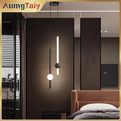 Modern 12W LED Pendant Lamp for Living Room Bedroom Bedside TV Background Kitchen Island Restaurant Home Decor Lighting Fixtures