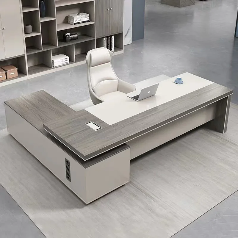 

Luxury With Drawers Office Desks Corner Wooden Storage Computer Office Desks Manager Simple Design Furniture Er Arbeitet LLOD