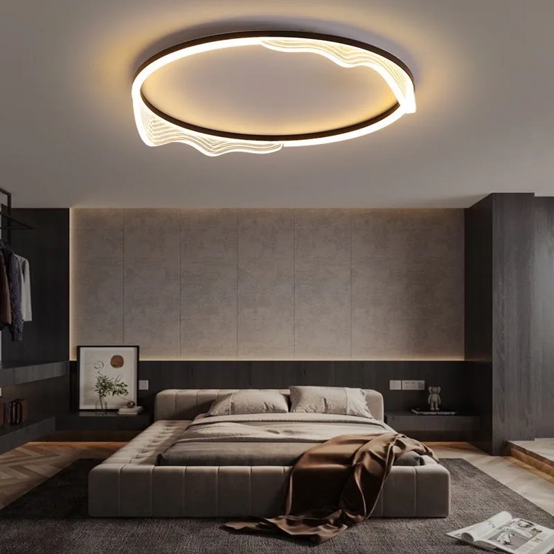 Bedroom lamp light luxury creative ceiling lamp simple modern atmosphere new warm and romantic Nordic lamps room lamp