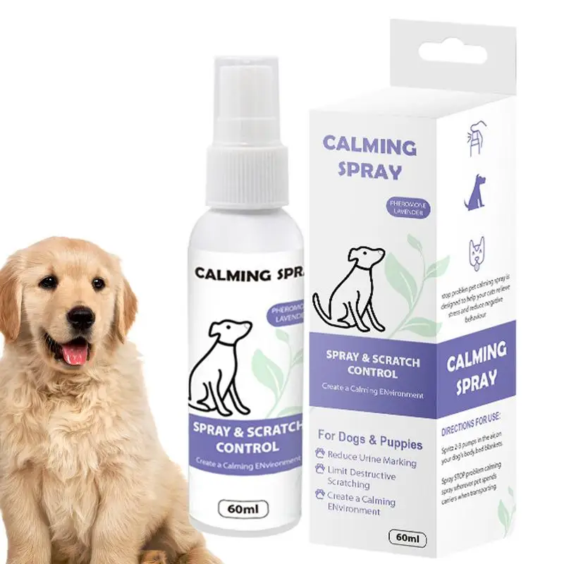 Calming Cat Supplement Liquid 2.02 Oz Kitten Calming Pheromone Spray Anti-Stress Emotions Pheromone Spray For Large Cats