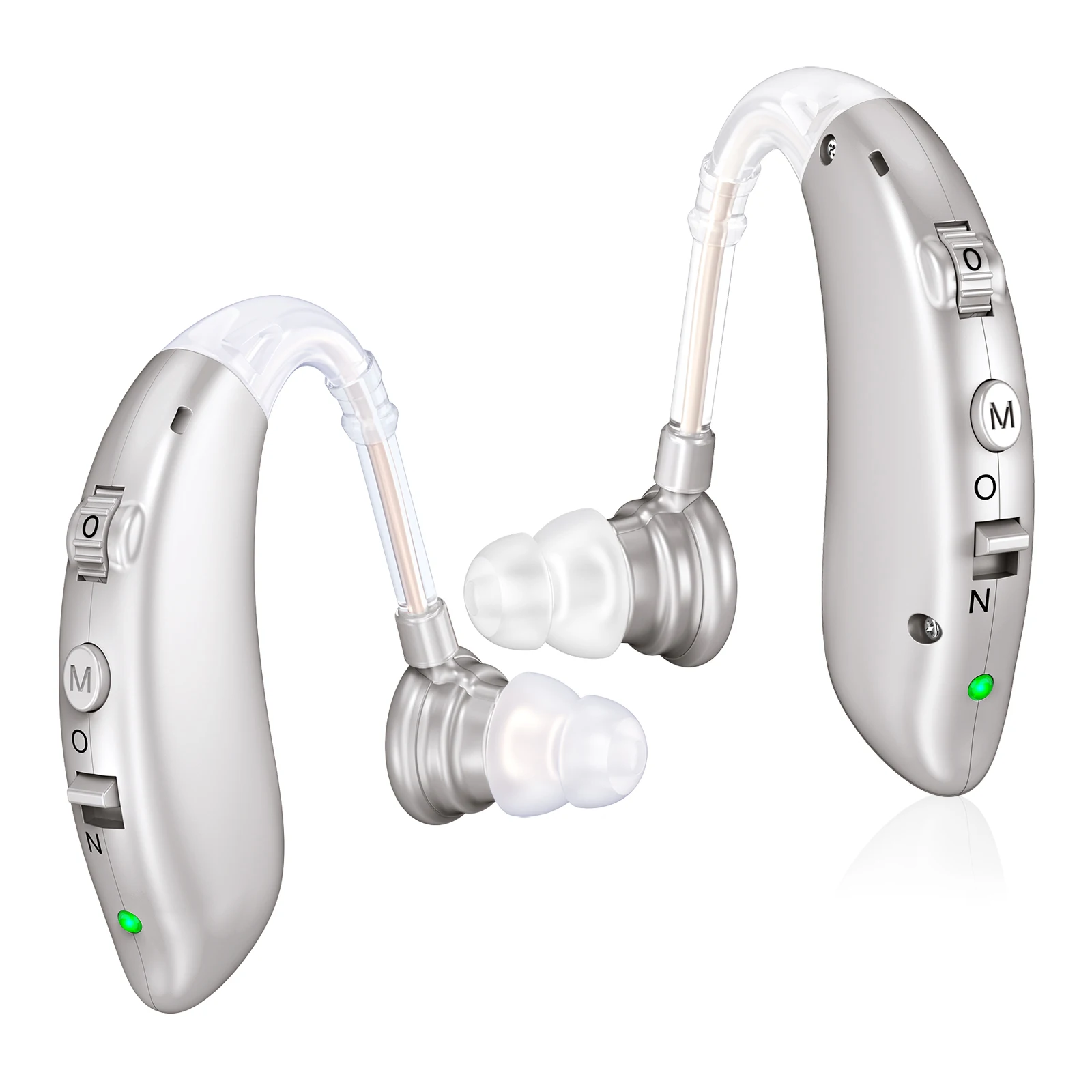 Ear Sound Amplifier Deafs Hearings Aids BTE with Wireless