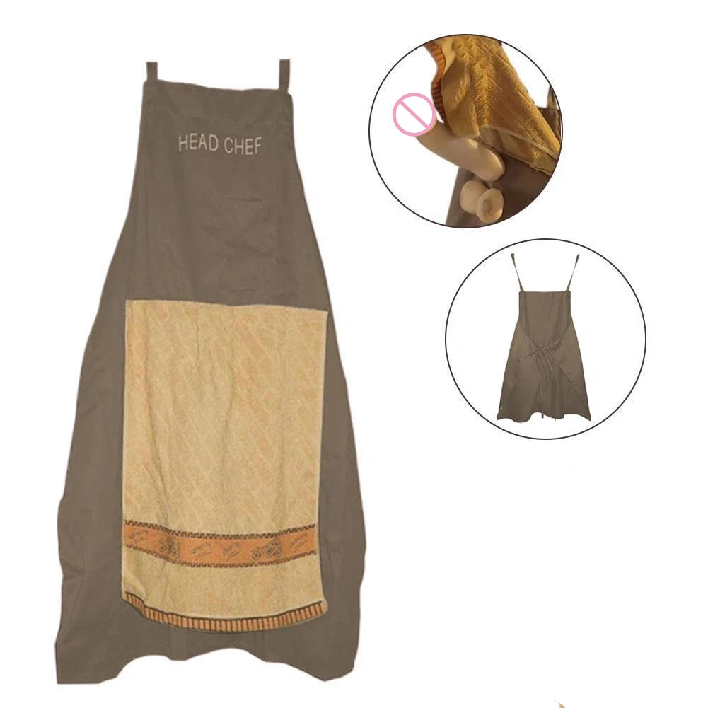 New Chefs Prank Apron Creative Prank With Pocket Funny Gag Gift Surprise For Men Women Cooking Kitchen Humor Ultimate Gift